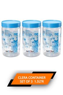 Nayasa Clera Container 98 (set Of 3)1.5ltr